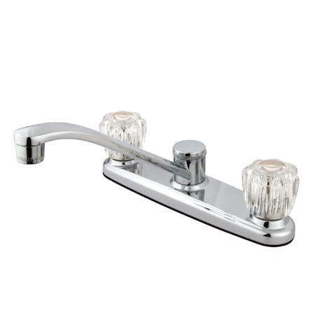 FB111 8-Inch Centerset Kitchen Faucet With Sprayer